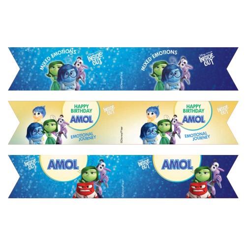 Inside Out Drink Straws THEME PARTIES Pretty UR Party Default Title