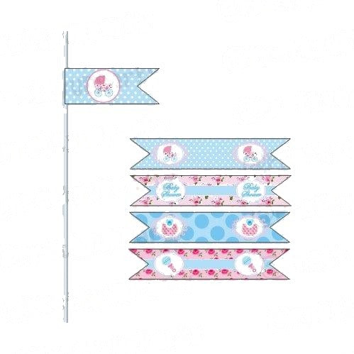 Shabby Chic Drink Straws