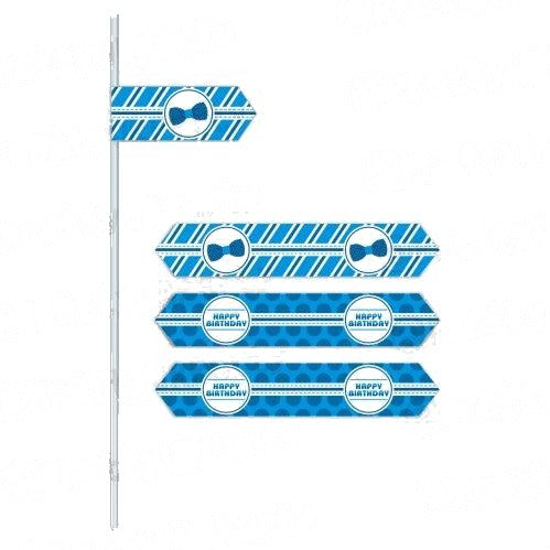 Bow Tie Drink Straws