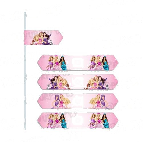 Barbie Rockstar Drink Straws
