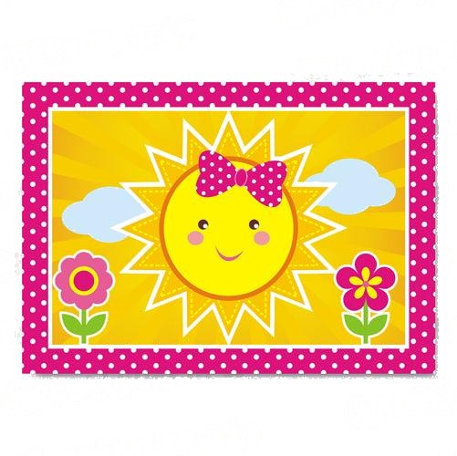 My little Sunshine 1st birthday Table Mats