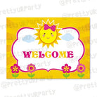 My little Sunshine 1st birthday Entrance Banner / Door Sign ALL PARTY SUPPLIES Pretty UR Party Default Title