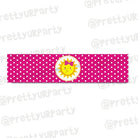 My Little Sunshine 1st birthday Wrist Bands - Pack of 10 ALL PARTY SUPPLIES Pretty UR Party Default Title
