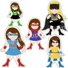 Supergirl Theme Cutouts THEME PARTIES Pretty UR Party
