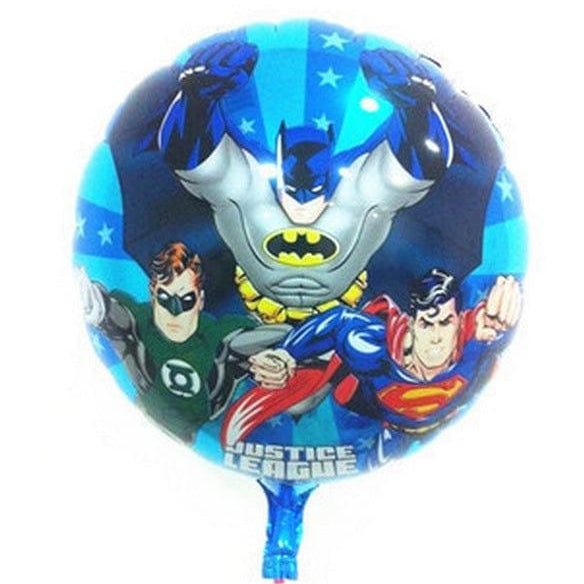 Superhero / Justice League 18" Foil Balloon ALL PARTY SUPPLIES Pretty UR Party
