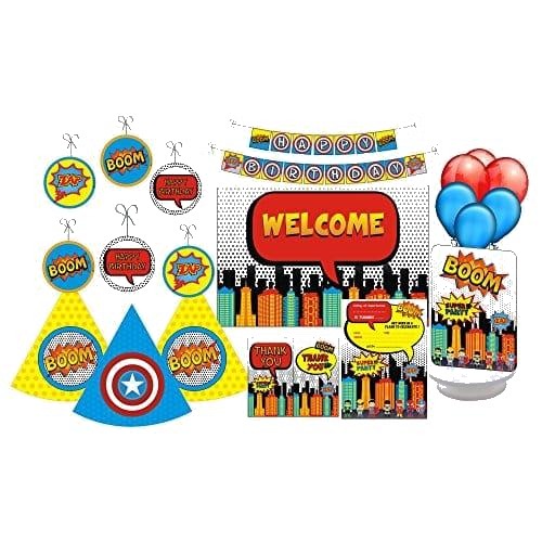 Superhero Party Decorations