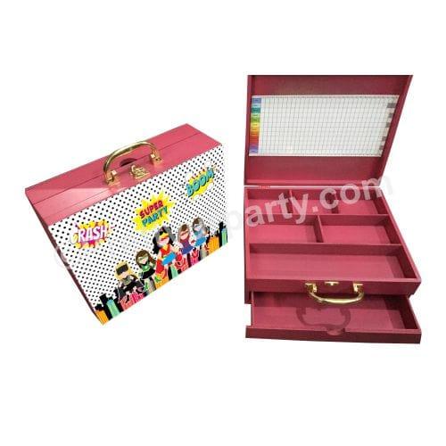 Supergirl Double Drawer Boxes THEME PARTIES Pretty UR Party