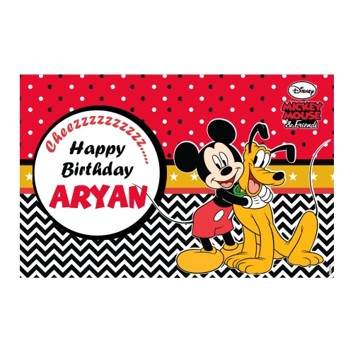 Mickey Mouse Table Mats THEME PARTIES Pretty UR Party Default Title