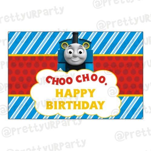 Thomas the Train Table Mats THEME PARTIES Pretty UR Party Default Title
