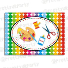 Art & Craft Party Table Mats THEME PARTIES Pretty UR Party Default Title