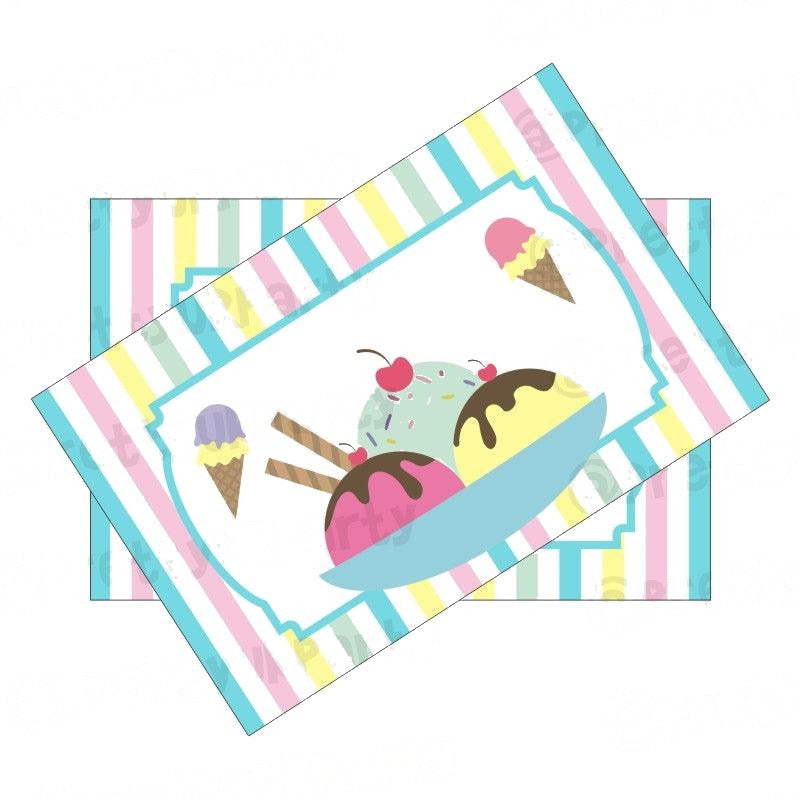 Ice Cream Theme Table Mats — image 2