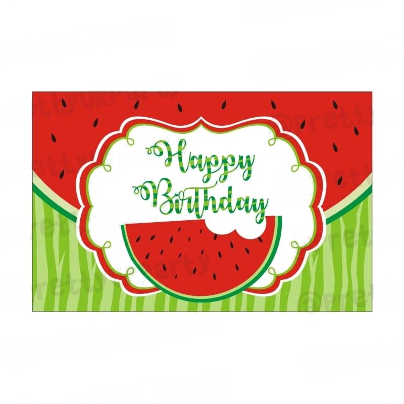 Watermelon Theme Table Mats