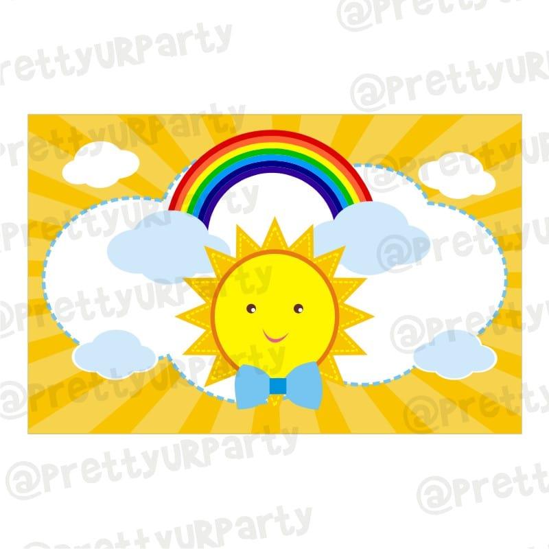 Sunshine Theme Table Mats ALL PARTY SUPPLIES Pretty UR Party Default Title