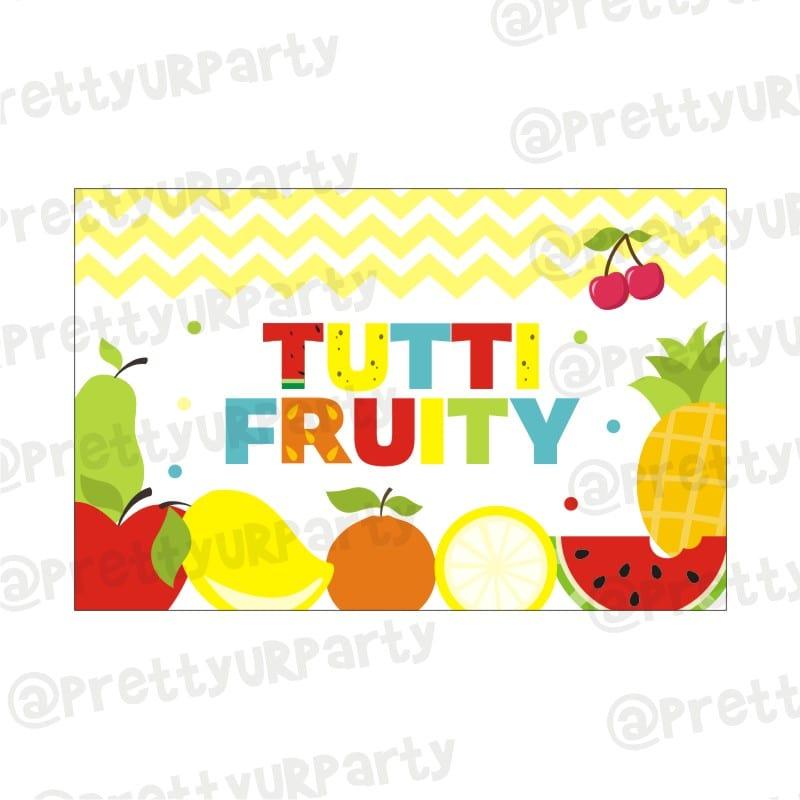 Tutti Fruity Theme Table Mats THEME PARTIES Pretty UR Party Default Title