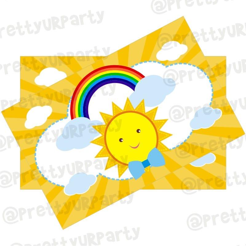 Sunshine Theme Table Mats ALL PARTY SUPPLIES Pretty UR Party