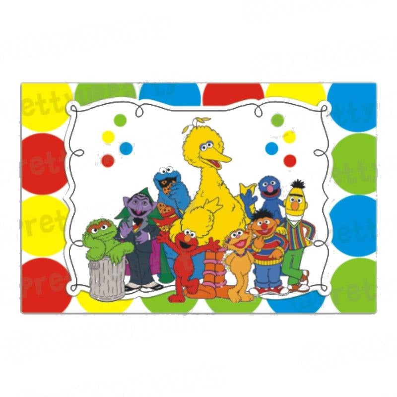 Elmo Theme Table Mats