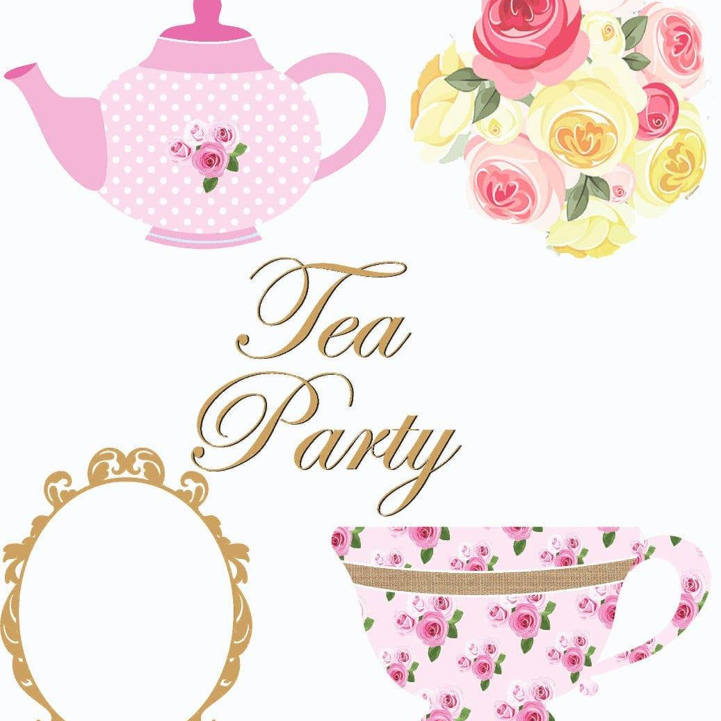 Tea Party Theme Cutouts THEME PARTIES Pretty UR Party