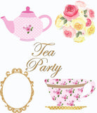Tea Party Theme Cutouts THEME PARTIES Pretty UR Party