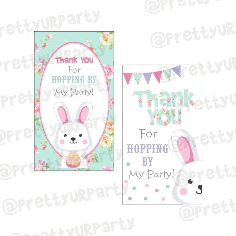Some Bunny is One Theme Thank you Tags ALL PARTY SUPPLIES Pretty UR Party Default Title