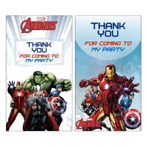 Avengers Thank you Tags