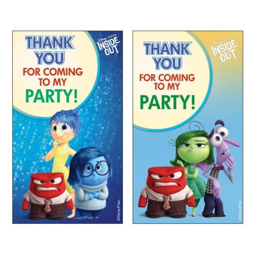 Inside Out Thank you Tags THEME PARTIES Pretty UR Party Default Title