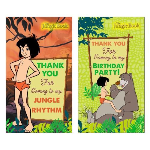 Jungle Book Thank you Tags THEME PARTIES Pretty UR Party Default Title Jungle Book Thank you Tags THEME PARTIES Pretty UR Party Default Title