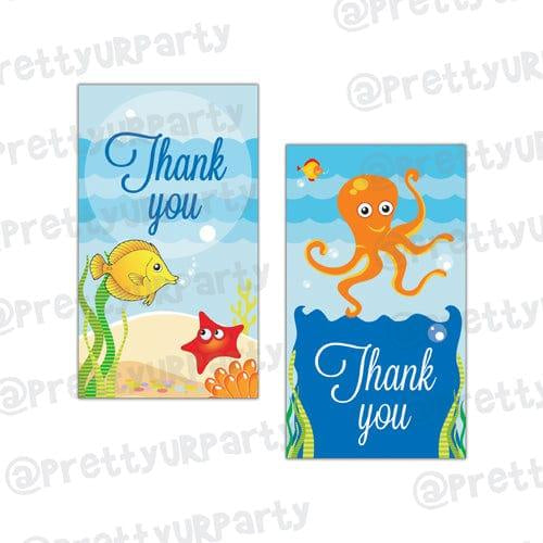 Under the Sea Thank you Tags THEME PARTIES Pretty UR Party Default Title