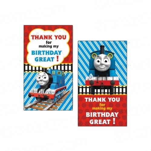 Thomas the Train Thank you Tags