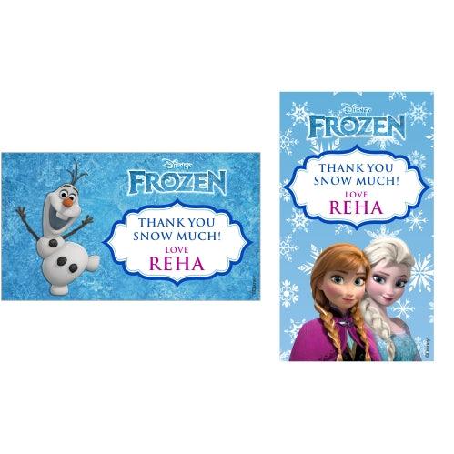 Frozen Thank you Tags THEME PARTIES Pretty UR Party Frozen Thank you Tags THEME PARTIES Pretty UR Party