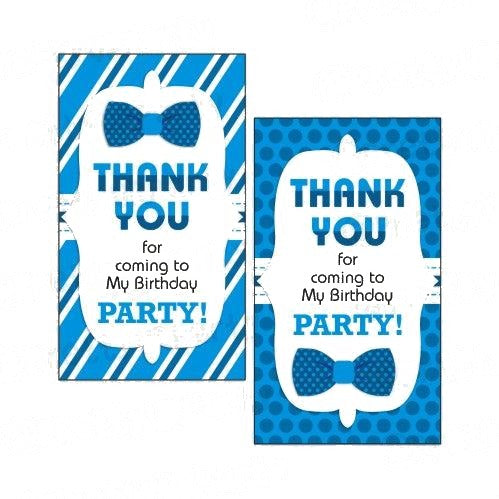 Bow Tie Thank you Tags