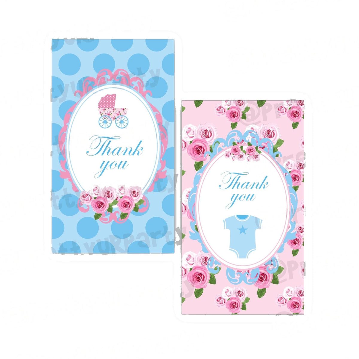 Shabby Chic Thank you Tags