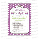 Green & purple The price is right Game BABY SHOWER Pretty UR Party