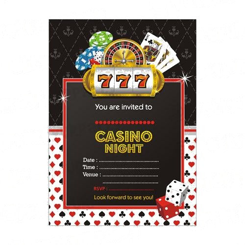 Casino Night Invitations — image 2