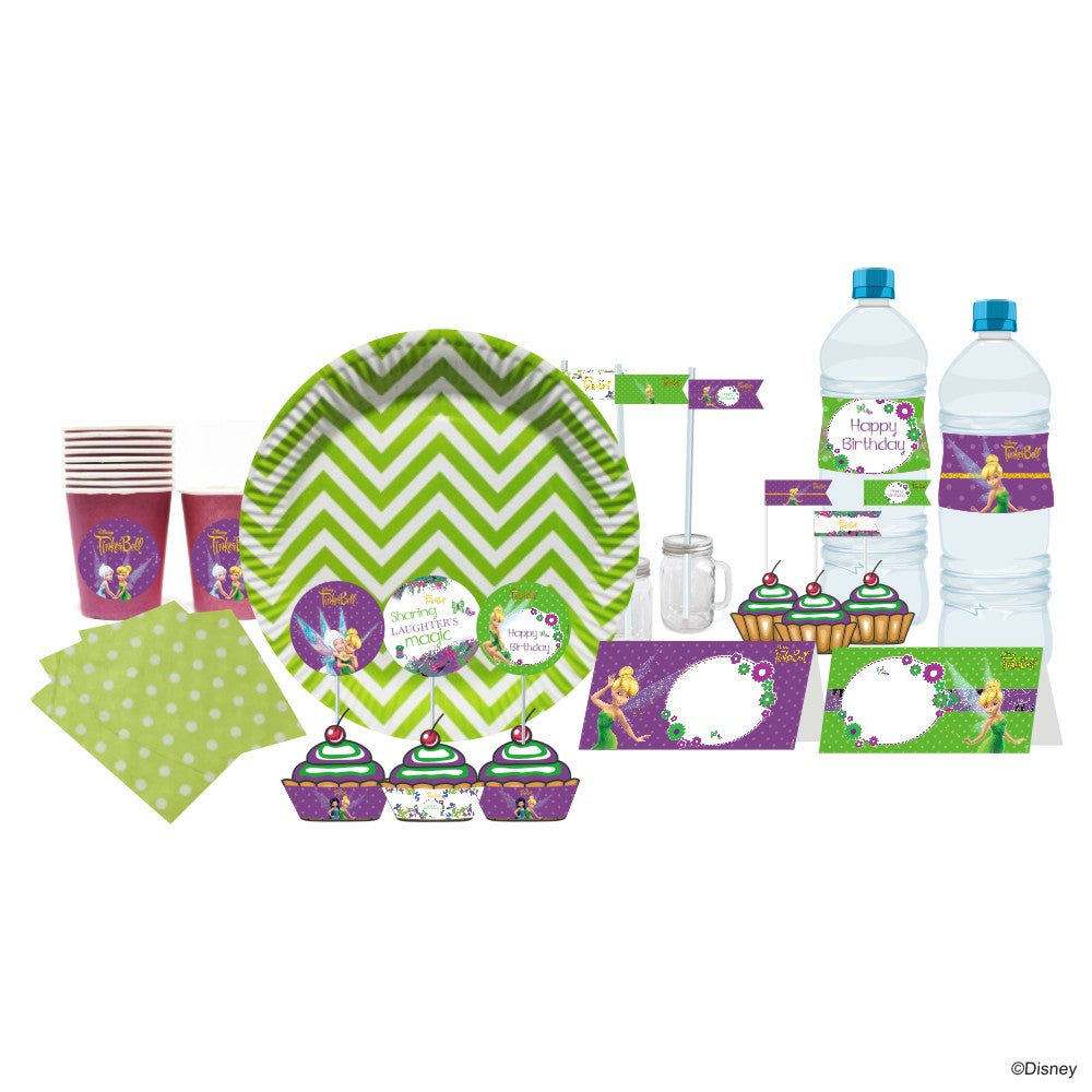 Disney Tinkerbell Tableware Package TABLEWARE Pretty UR Party