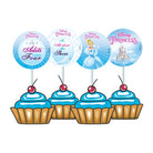 Disney Cinderella Cupcake / Food Toppers THEME PARTIES Pretty UR Party Default Title