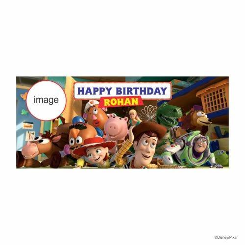 Personalized Toy Story Theme Banner 30in ALL PARTY SUPPLIES Pretty UR Party