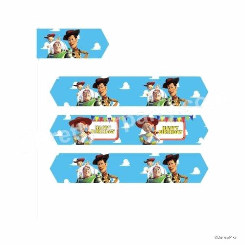 Toy Story Theme Drink Straws