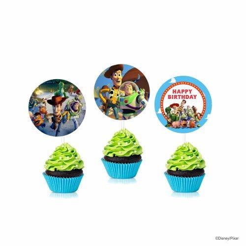 Toy Story Theme Cupcake Toppers THEME PARTIES Pretty UR Party