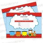 Train Invitations THEME PARTIES Pretty UR Party Default Title
