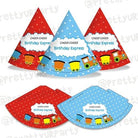 Train Hats - Pack of 10 THEME PARTIES Pretty UR Party Default Title