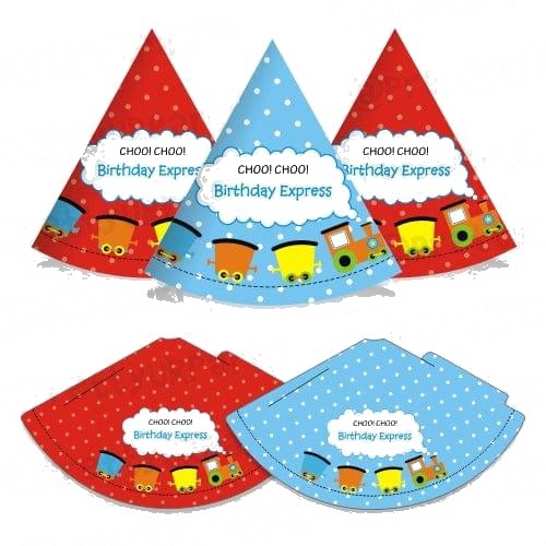 Train Hats - Pack of 10