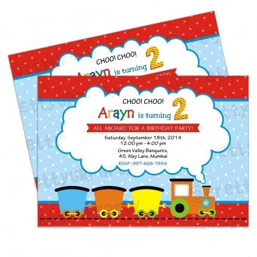 Train Invitations — image 2