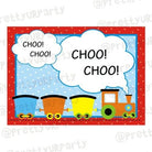 Train Table Mats THEME PARTIES Pretty UR Party Default Title