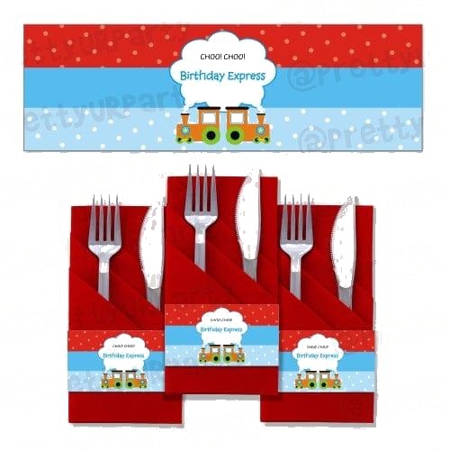 Train Napkin Rings