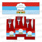 Train Napkin Rings THEME PARTIES Pretty UR Party Without Name