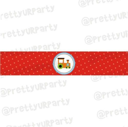Train Wrist Bands - Pack of 10 THEME PARTIES Pretty UR Party Default Title
