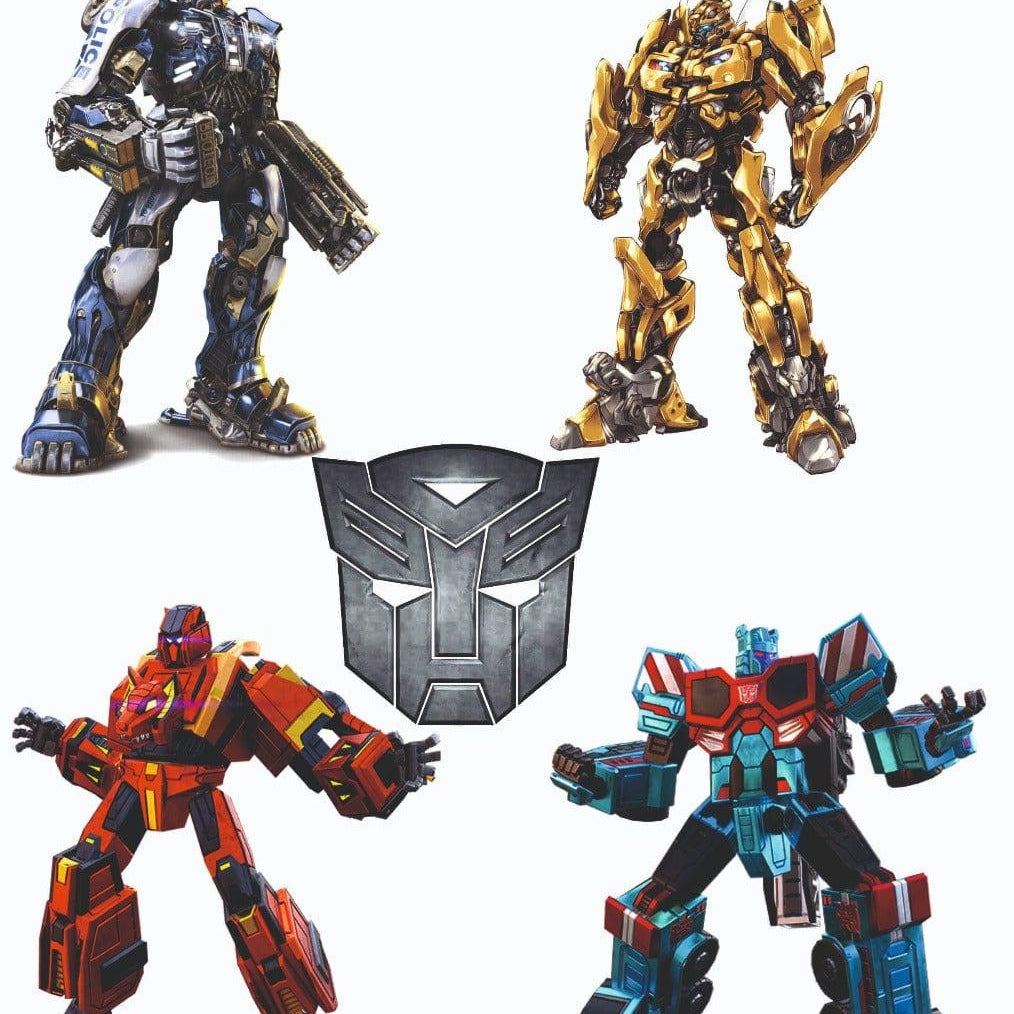Transformers Theme Cutouts THEME PARTIES Pretty UR Party