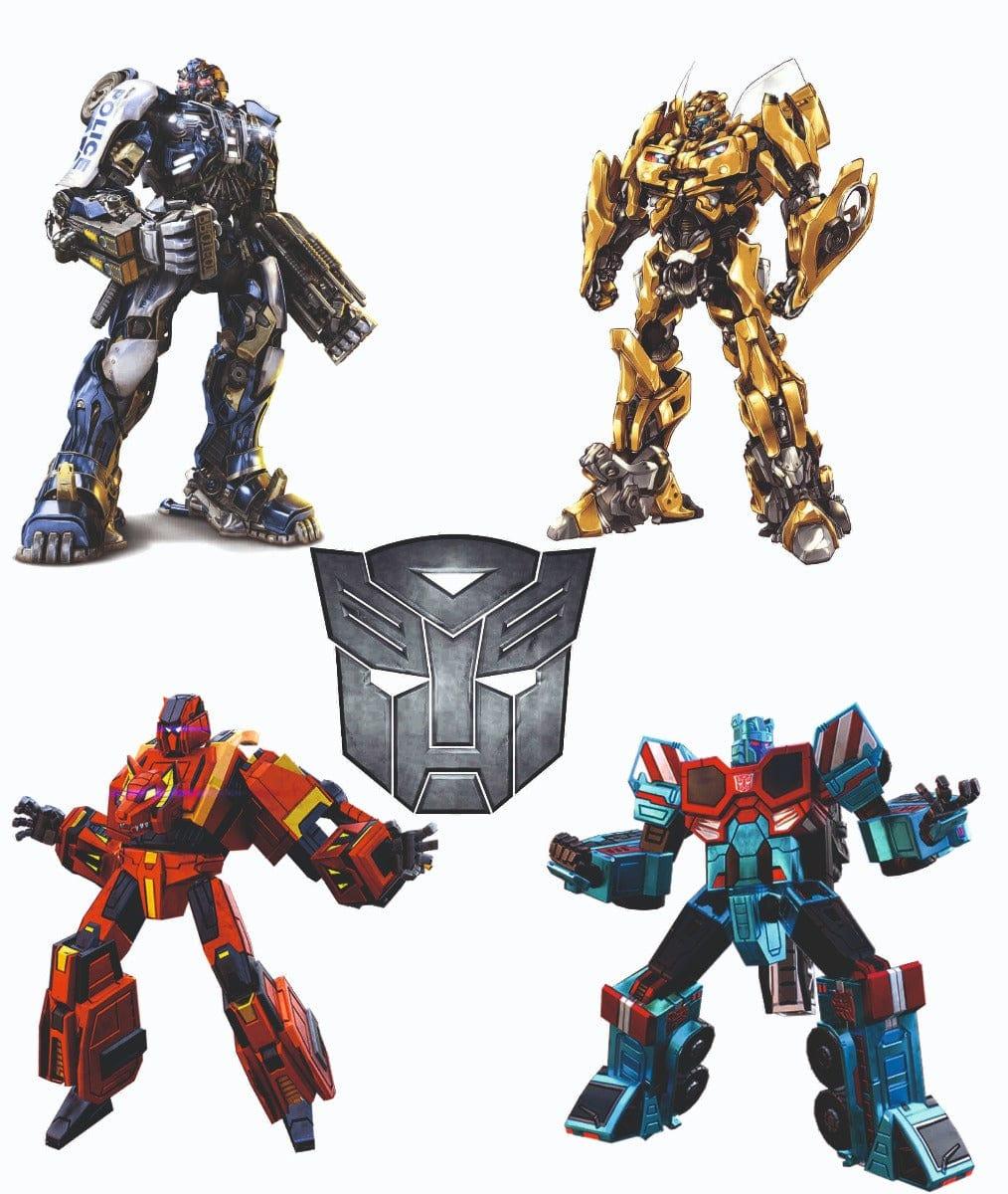 Transformers Theme Cutouts THEME PARTIES Pretty UR Party