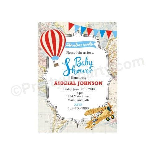 Travel Baby Shower E-Invitations BABY SHOWER Pretty UR Party