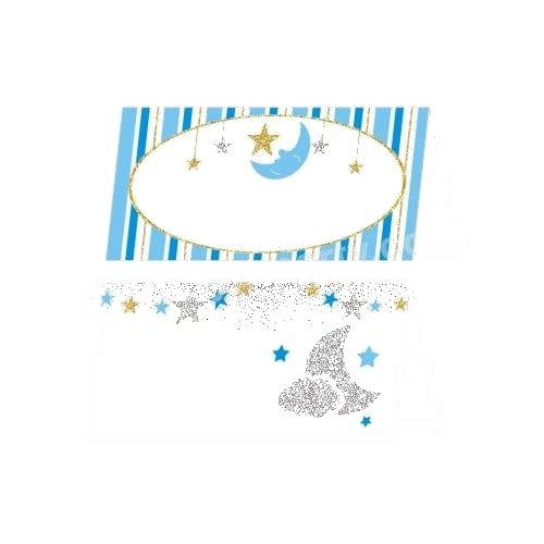 Twinkle Boy Baby Shower Food Labels / Buffet Table Cards